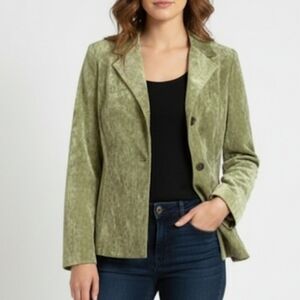 RQT Olive Green
Corduroy Blazer
Jacket size large